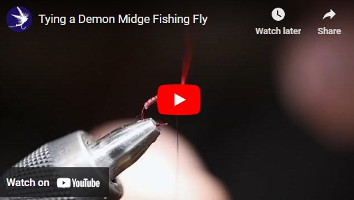 Tying a Demon Midge Fishing Fly
